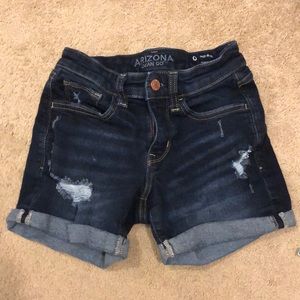 Arizona Jean Co. mid rise shorts size 0